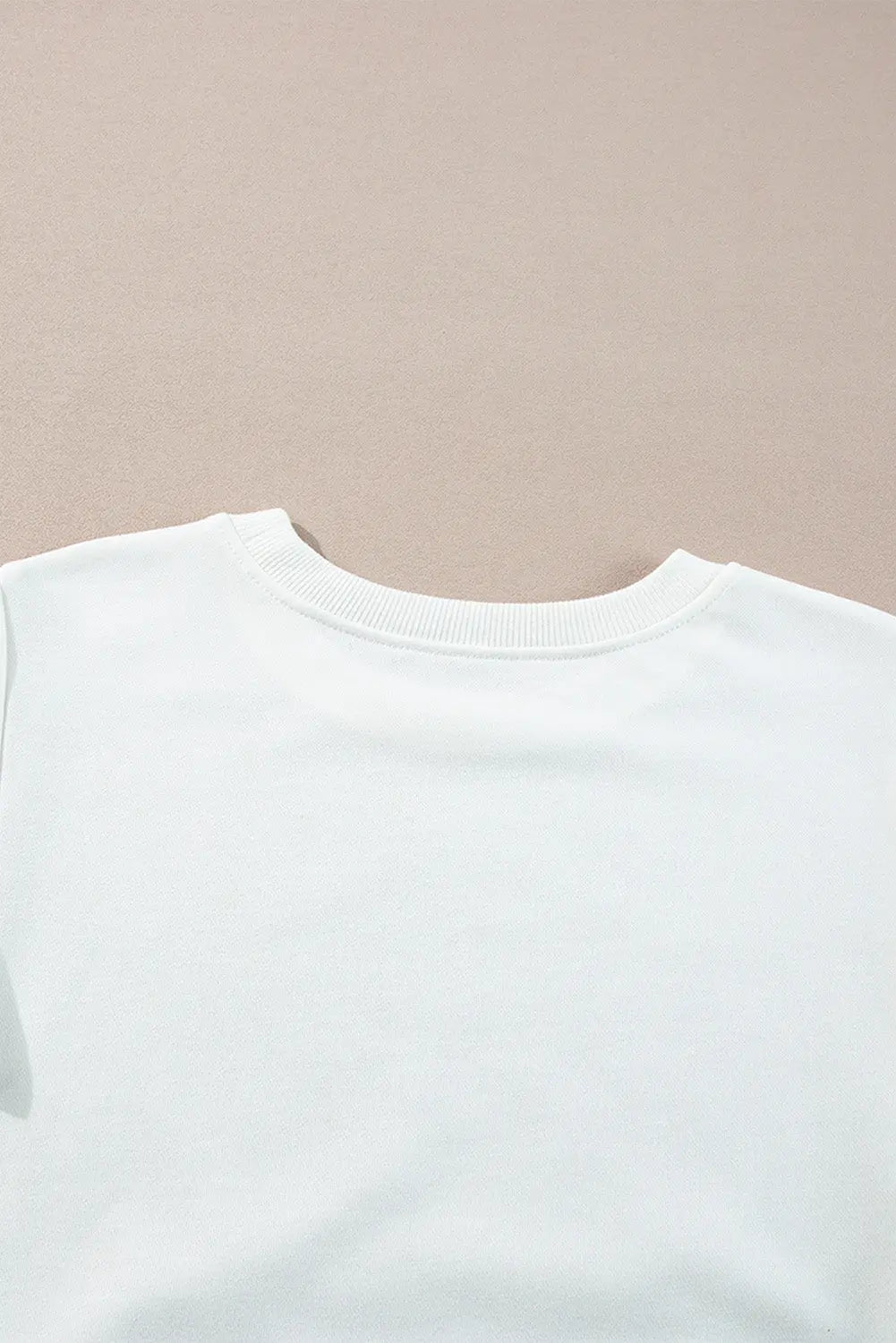 White French Terry Color Block Long Sleeve Top Dear-Lover Dropshipping