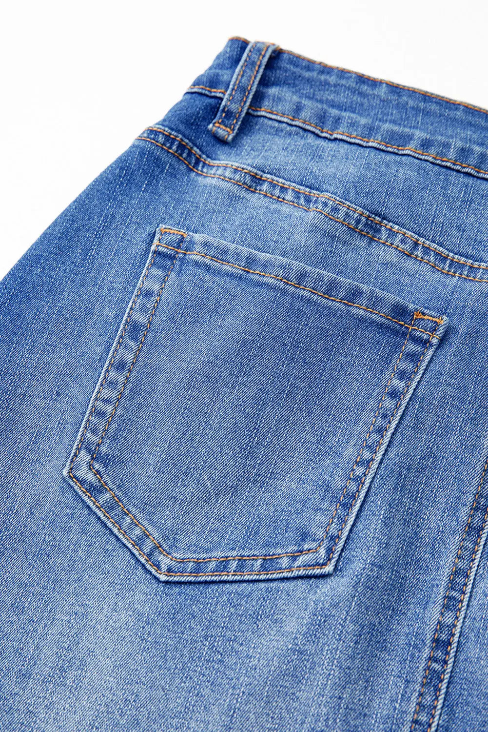 Ashleigh Blue Wrapped Crossed Waist Denim Mini Skirt Dear-Lover Dropshipping