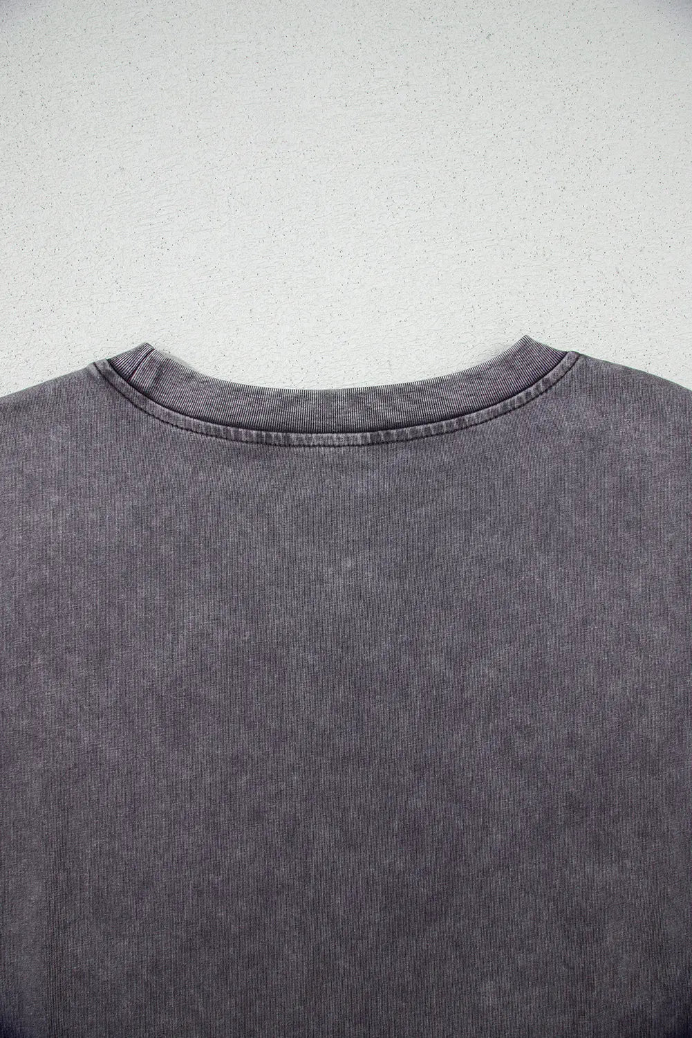 Medium Grey TEXAS Steer Head Graphic Mineral Wash Oversized T Shirt Dear-Lover Dropshipping